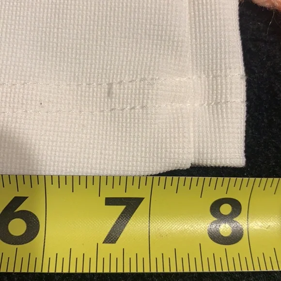 Y2K FREDERICK’S OF HOLLYWOOD WHITE SPANDEX PANT NEW SZ MEDIUM GO GO DANCER TALL - Picture 8 of 9